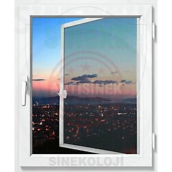 Menteşeli Pencere - Kapı Sinekliği - Pvc Pimapen Cam Sineklik renk-uruntipi-olcu-beyaz-pencere-0-50-en-0-50-boy