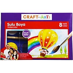 Craft And Arts Sulu Boya 8'li