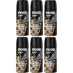 Axe Leather & Cookies Deodorant Sprey 150 ml 6 Adet