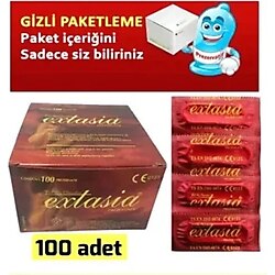 Extasia Klasik Prezervatif 100'Lü - Gizli Paket