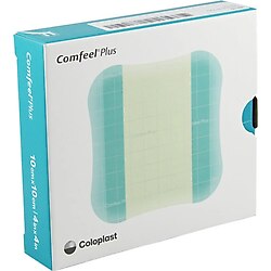 Coloplast Comfeel Plus 3110 Kare Yara Örtüsü 10 x 10 CM
