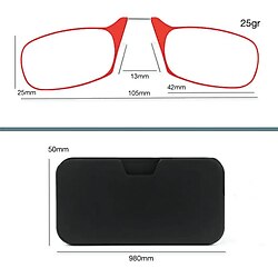 Omeniv Cep Telefonu İçin Gözlük Burun Ucu Yakın Okuma Gözlüğü