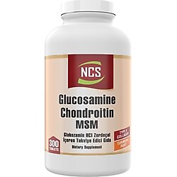 NCS Glucosamine Chondroitin Msm 300 Tablet Collagen Glukozamin Zerdeçal Kolajen
