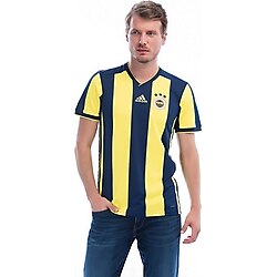 Fenerbahçe Lisanslı Sarı Lacivert Çubuklu Forma
