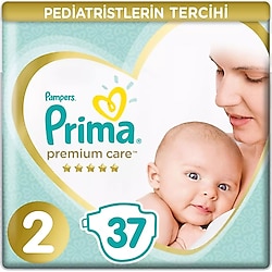 Prima Premium Care 2 Numara Mini 37'li Bebek Bezi