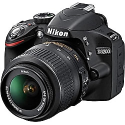 Nikon D3200 + 18-55 mm Lens Dijital SLR Fotoğraf Makinesi