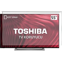 Best Ekran Toshiba 55UA3A63DT Tv Ekran Koruyucu - Toshiba 55" Inç 139 cm Ekran Koruyucu Şeffaf Paneli - 55 inç