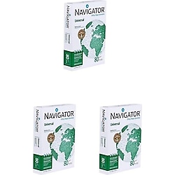 Navigator A4 80 gr 1500 Yaprak 3'lü Paket Fotokopi Kağıdı