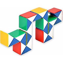 Bibizde 24 Parça Eğitici Magic Snake Rubik Yılan Zeka Küpü