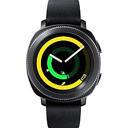 Samsung Gear Sport SM-R600 Android ve iPhone Uyumlu Siyah Akıllı Saat