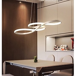 Burenze Luxury Modern Kristal Taşlı LED Avize Krom Kademeli 3 Renk BURENZE793 - 2'li - Bakır