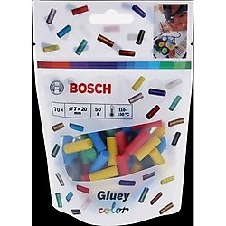 Bosch GlueY Silikon Tabancası Çubuğu Renkli