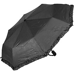 Marlux Siyah Gizli Çiçek Desenli Tam Otomatik Kadın Şemsiye M21mar5246lr001