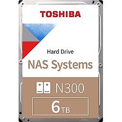 Toshiba 6 TB N300 HDWG460UZSVA 3.5" 7200RPM SATA 3.0 Sunucu Sabit Disk