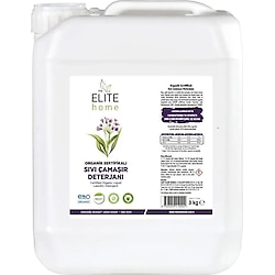 The Elite Home Organik Sertifikalı Sıvı Çamaşır Deterjanı 3 kg