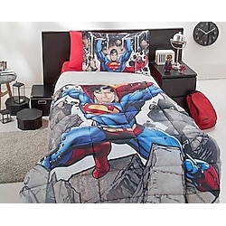 Özdilek Lisanslı Superman Stone Tek Kişilik Uyku Seti