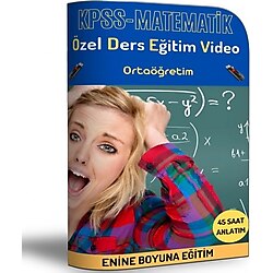 Enine Boyuna KPSS ORTAÖĞRETİM Matematik Video Eğitim Seti