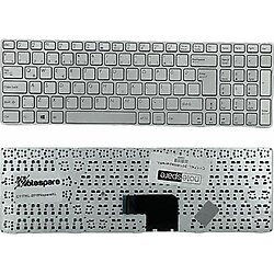 Casper C700, C710 Uyumlu Laptop Klavye Gümüş Gri TR