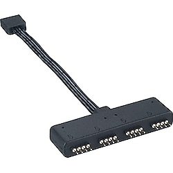 Akasa AK-CBLD02-10BK RGB LED 1x4 Çoklayıcı Kablo