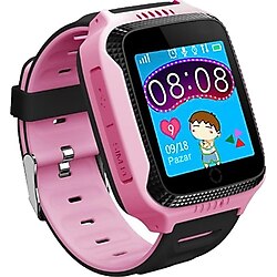 Smartberry Çocuk Konum Takipli Sim Kart Girişli Gps Ve Sos Özellikli Akıllı Saat - (z6 Pembe)