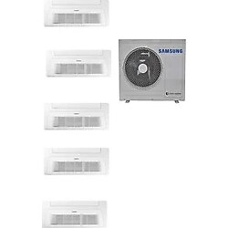 Samsung Wind Free Multi Tek Yön Kaset 1+5 Sistem (AJ140TXJ5KH /EA) 9+9+9+12+18 Btu İç 14.0 Kw Dış Ünite Klima