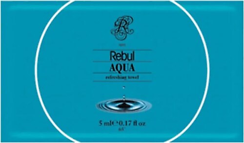 Rebul Aqua Kolonyalı Mendil Parfüm Esanslı 65° X 10 Adet