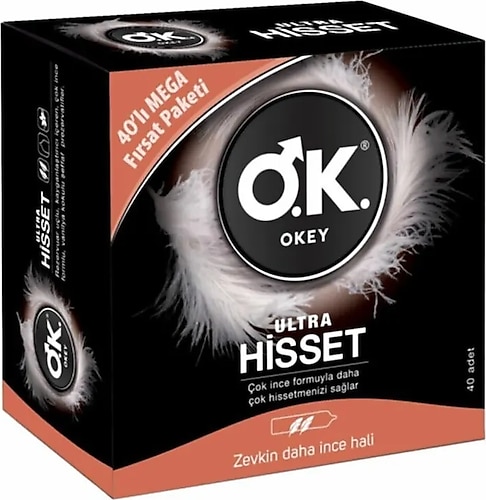 Okey Ultra Hisset 40'lı Prezervatif