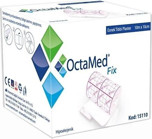 Octamed Octafix Flaster 10cm X 10m (6 Paket)