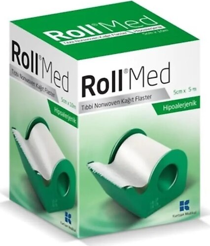 Roll Med Hipoalerjenik 5cm x 5m 20'li Paket Tıbbi Kağıt Flaster
