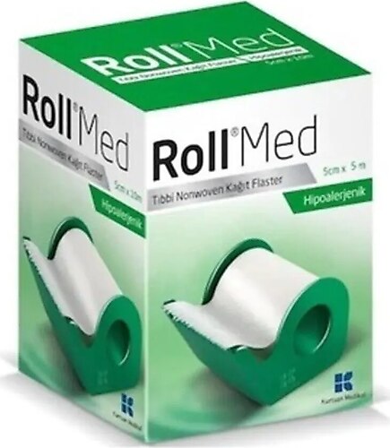 Roll Med Hipoalerjenik 5cm x 5m 10'lu Paket Tıbbi Kağıt Flaster