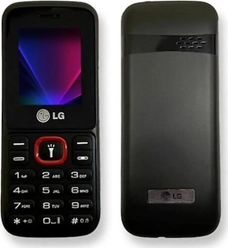 LG Kamerasız Tuşlu Asker Telefonu Siyah