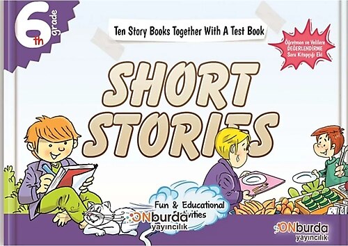 on burda yayıncılık 6.sınıf Short Storıes (10lu Hikaye)