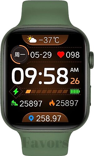 Abbruch Watch 7-i7 Pro Akıllı Saat Samsung Galaxy A12,m12 Uyumlu Kolay Bağlantı 2 Yan Tuş Aktif Smart Wacth