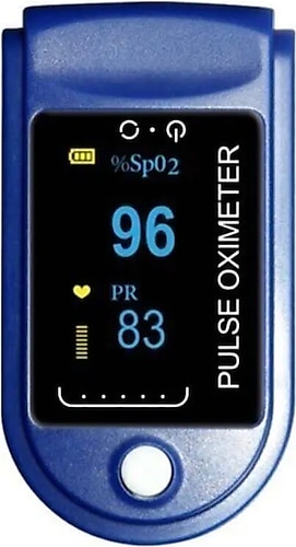 JN Pulseoksimetre - Parmak Tipi Parmaktan Oksijen Ölçme Cihazı Dijital Parmak Oksimetresi