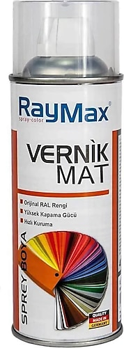 Raymax Akrilik Sprey Mat Vernik 400 ml