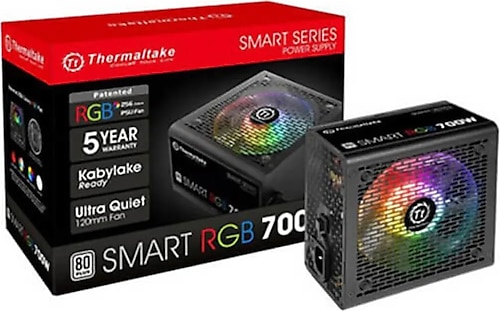 Thermaltake Smart RGB PS-SPR-0700NHSAWE-1 700 W Power Supply