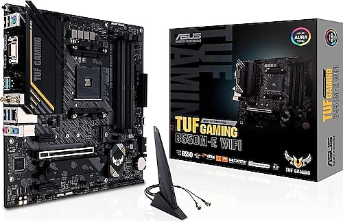 Asus TUF GAMING B550M-E Wi-Fi AMD AM4 DDR4 Micro ATX Anakart