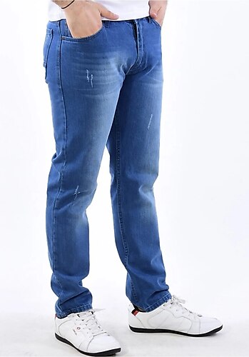 Murat Giyim Erkek Mavi Kot Pantolon