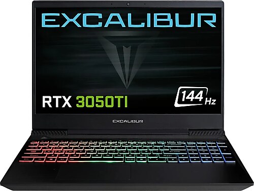 Casper Excalibur G770.1140-8VL0T-B i5-11400H 8 GB 500 GB SSD RTX3050TI 15.6" Full HD Notebook