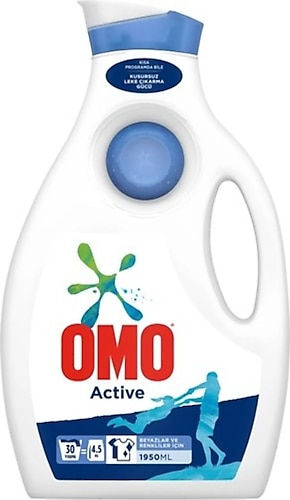 Omo Active Sıvı Çamaşır Deterjanı 4 x 30 120 Yıkama
