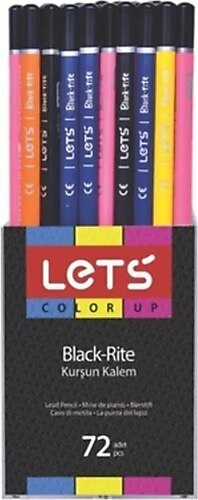 Lets Color Up Kurşun Kalem 72 Adet