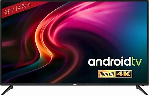 Redline RT58 4K Ultra HD 58" 147 Ekran Uydu Alıcılı Android Smart LED TV
