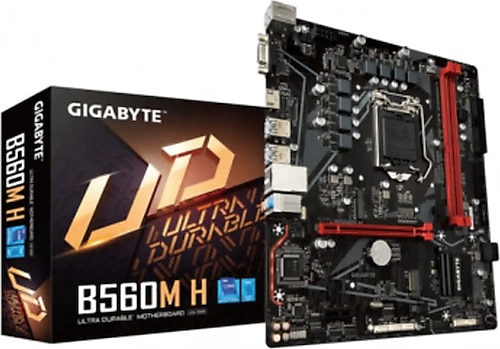 Gigabyte B560M H Intel LGA1200 DDR4 Micro ATX Anakart