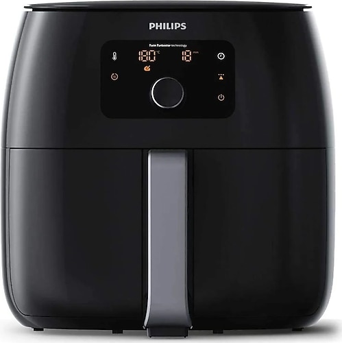 Philips Airfryer Xxl 7.3 L Yağsız Sıcak Hava Fritözü Siyah
