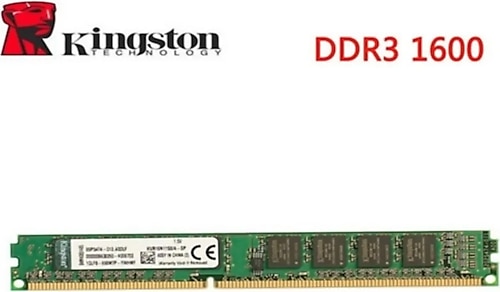 Kingston 8 GB 1600 MHz DDR3 CL11 KVR16N11/8 Ram