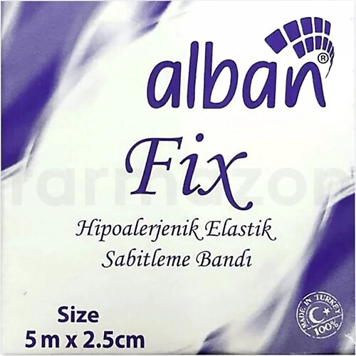 Ağaoğlu Alban Fix Flaster 5m x 2,5cm