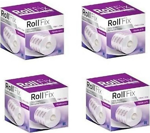 Roll Fix Esnek Hipoalerjenik 10cm x 10m 4'lü Paket Tıbbi Flaster