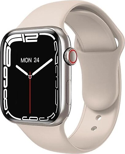 Bakeey N78 Watch 7 Uyumlu Akıllı Saat Bluetooth'lu Apple Iphone Ve Android Uyumlu Nabız Ölçer-adım Sayar