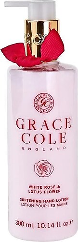 Grace Cole HC White Rose & Lotus Flower El Losyonu 300 Ml
