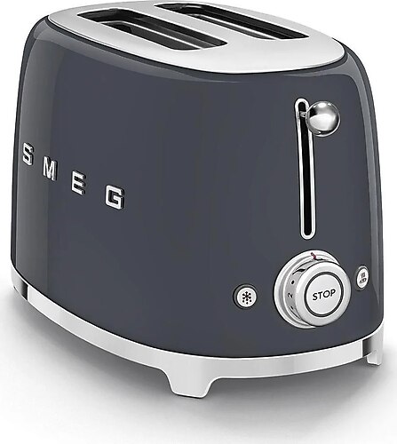 SMEG 50'S Style Retro Barut Gri Ekmek Kızartma Makinesi